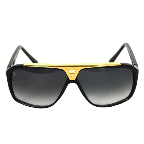 louis vuitton mens sunglasses black and gold|louis vuitton sunglasses men monogram.